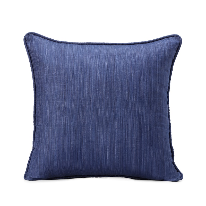 Exclusive Fabrics Faux Designer Shantung Faux Silk Cushion Cover (Set of 2)
