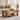 Solid Wood Coffee Table, 2-Tier Desigh, A-Shaped Legs