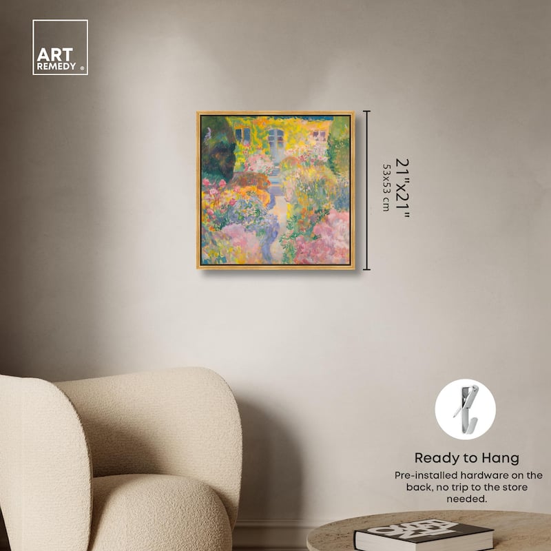 Hues of Happiness II Canvas by Art Remedy