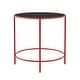 preview thumbnail 15 of 15, Llewellyn Contemporary 22-inch Glass Top Side Table by Furniture of America
