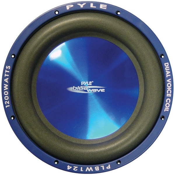 SUBWOOFER 12" PYLE BLUE WAVE 1200 WATTS; DVC; 70oz MAGNET