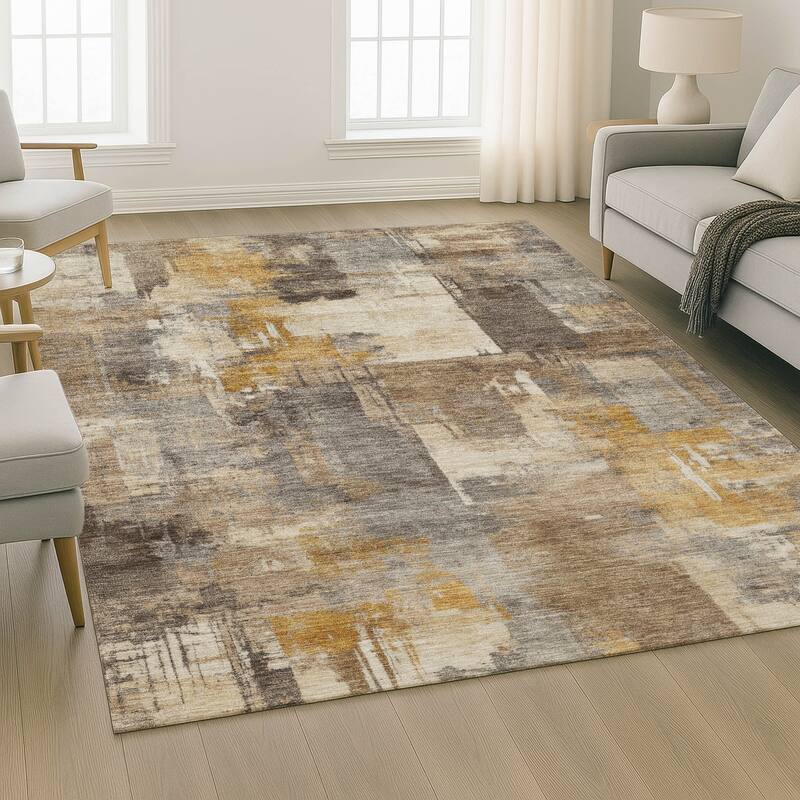 Premium Washable Super Soft Modern Prota Mayfield Rug