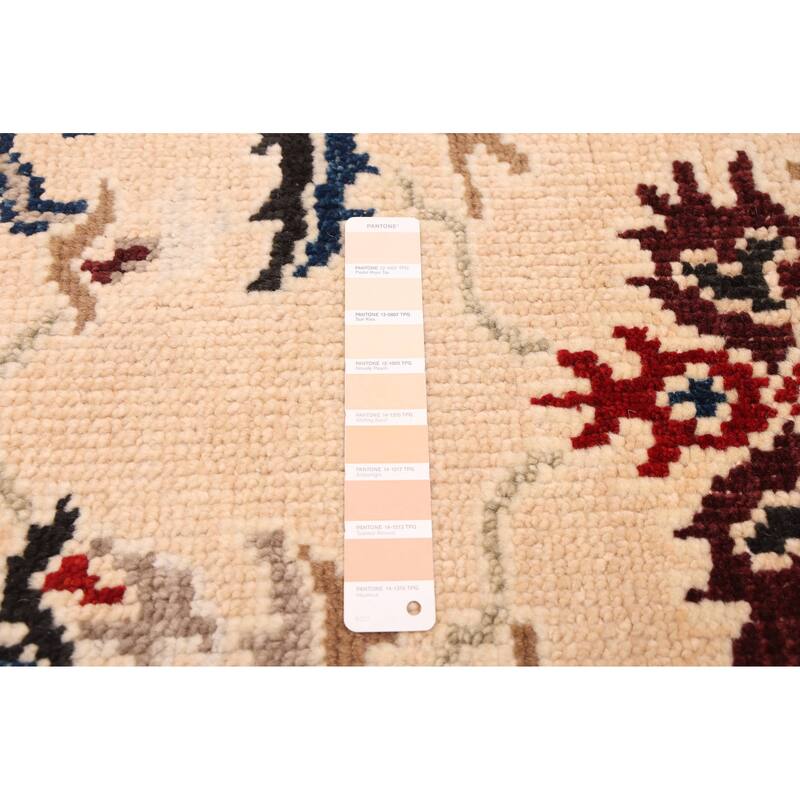 ECARPETGALLERY Hand-knotted Jules Serapi Beige Wool Rug - 8'0 x 9'11