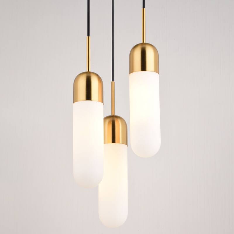 Vaxcel Lighting P0422 3 Light 10" Wide Suspension Mini Pendant