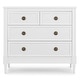 preview thumbnail 2 of 7, Madeline 4 Drawer Dresser with Changing Top and Interlocking Drawers - N/A