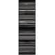 preview thumbnail 31 of 29, Nourison Grafix Indoor Striped Area Rug 2' 3" x 7' 6" - Black/White - Runner