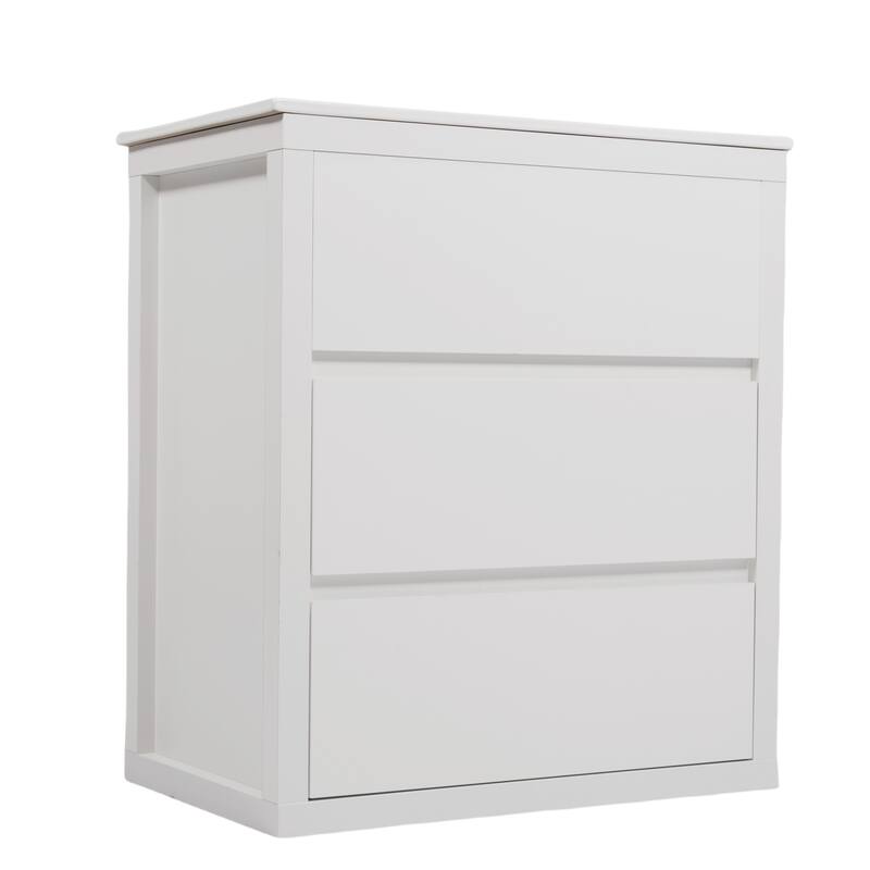 Minimalist Bathroom Cabinet Storage Vanity with 2 Lager Drawers