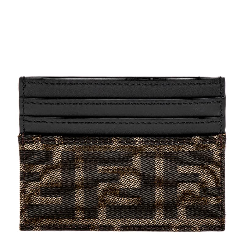 Fendi FF Jacquard Card Holder