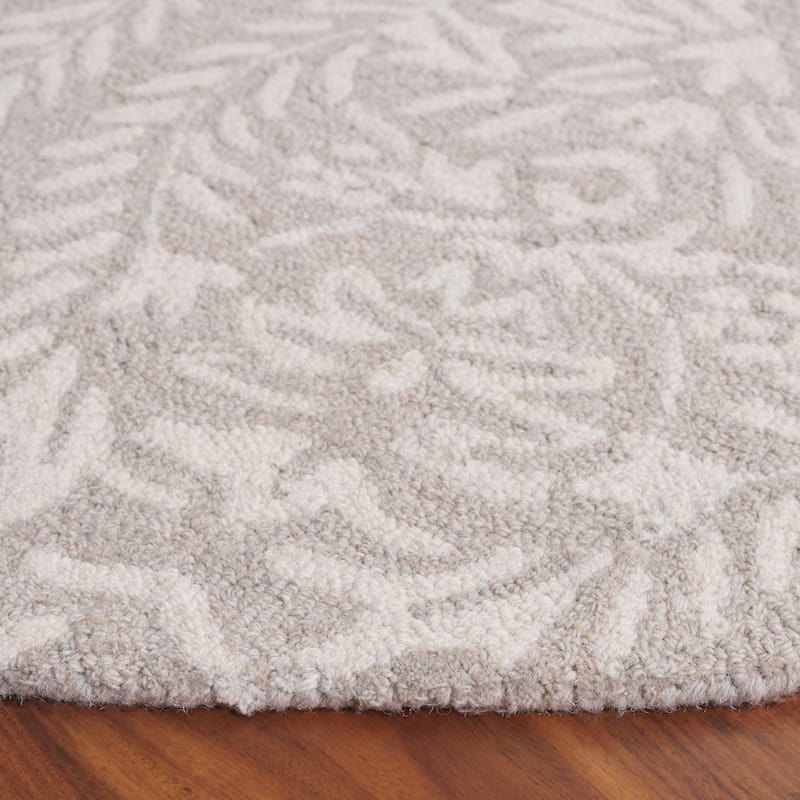 SAFAVIEH Handmade Ebony Lelioara Modern & Contemporary Wool Rug