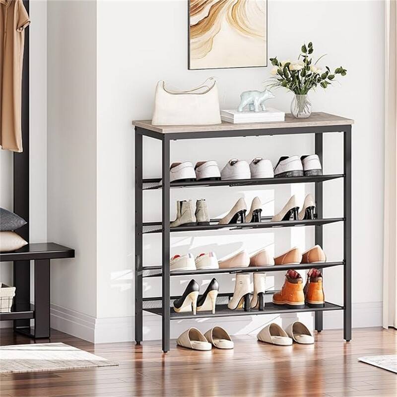 Shoe Rack for Entryway - 11.8D x 23.6W x 31.8H