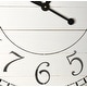 preview thumbnail 33 of 32, Oversized Farmhouse Wall Clock