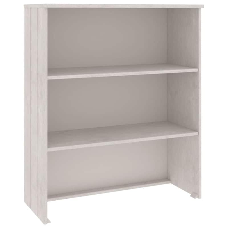 vidaXL Cabinet Top for Highboard Sideboard with Shelves HAMAR Solid Wood Pine - 33.5"x13.8"x39.4"