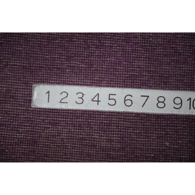 Hand Knotted Oriental 100% Wool Carpet Modern Solid Purples Gabbeh Area Rug - 12' 3'' X 8' 11''