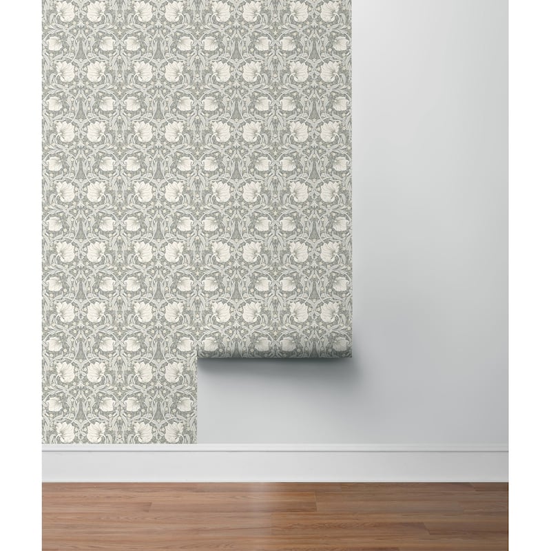 NextWall Pimpernel Floral Peel and Stick Wallpaper