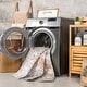 preview thumbnail 2 of 14, Hauteloom Ezio Hallway, Kitchen Machine Washable Runner Rug - Rust, Mustard, Off White - 2'7" x 7'3"