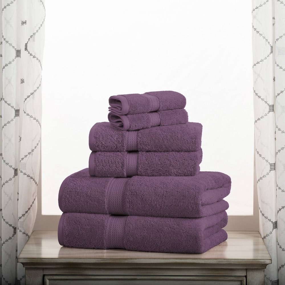 Deep purple bath towels clearance