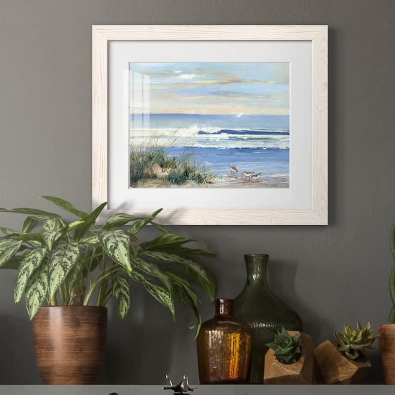 Beach Combers-Premium Framed Print