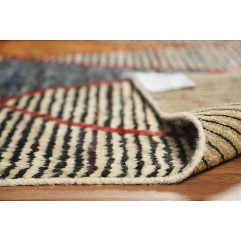 Trellis Moroccan Oriental Area Rug Handmade Living Room Wool Carpet - 8'5" x 9'9"