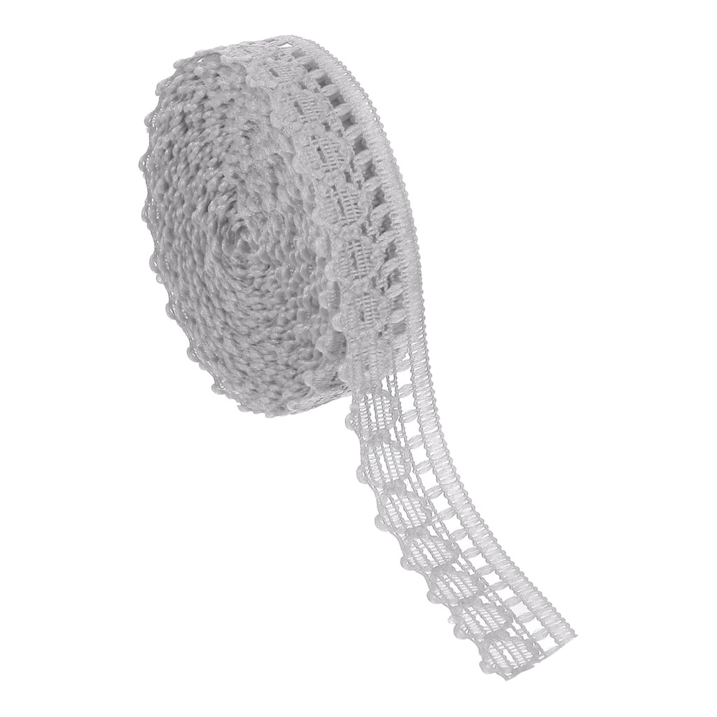 Lace Trim, 10 Yards 1/2 Inch Vintage Lace Ribbons for Wedding Headband