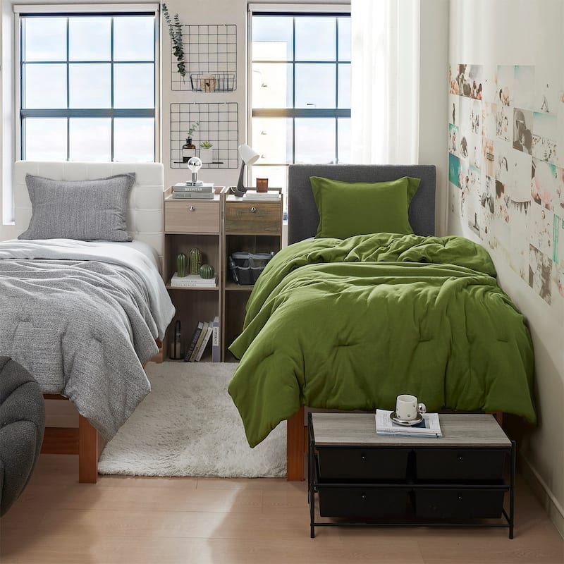 My Favorite Sweatshirt - Coma Inducer® Oversized Comforter Set - Cedar Green