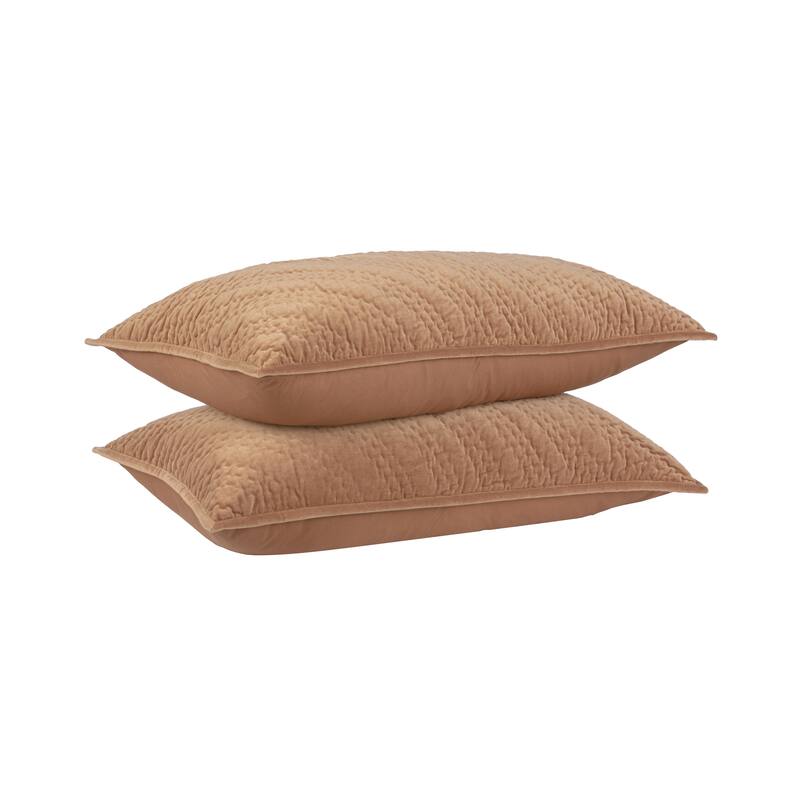 Villa by Classic Home Elms Velvet Cotton Blend Sham