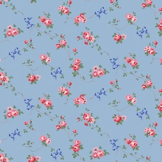 Cath Kidston Rose & Bows Blue