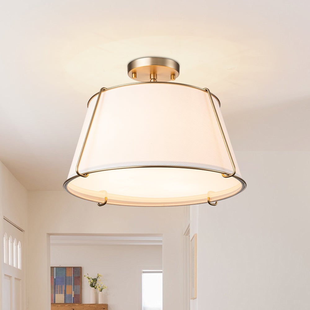 Conical drum semi flush new arrivals