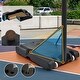 preview thumbnail 17 of 16, Portable 4.76-10ft Height Adjustable Waterproof Basketball Hoop Basketball System with LED Basketball Hoop Colorful Lights