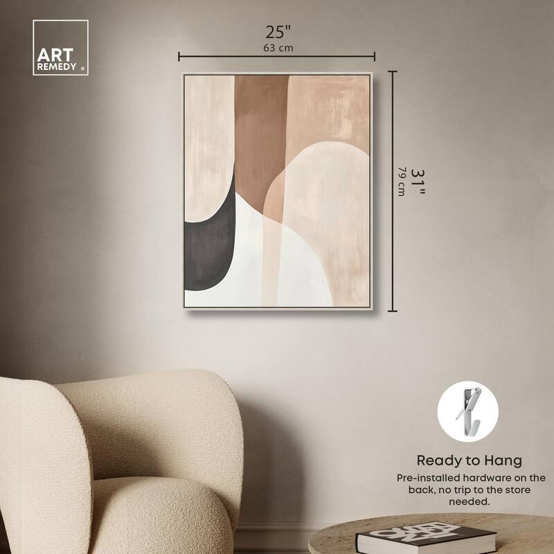 Soul of Form I Canvas by Art Remedy