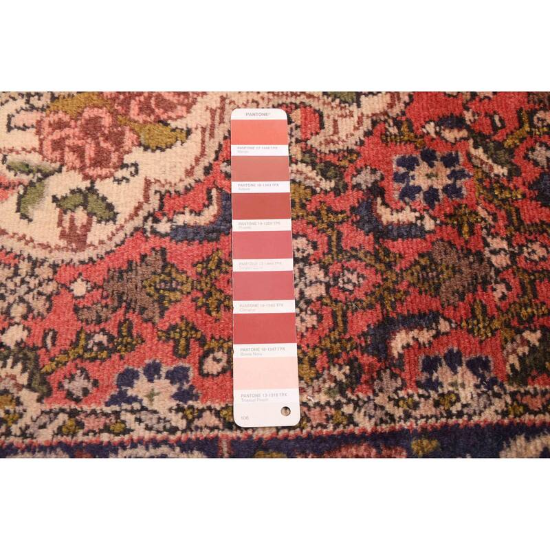 ECARPETGALLERY Hand-knotted Andelz Dark Copper Wool Rug - 2'5 x 9'2