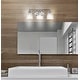 preview thumbnail 21 of 82, Magnolia Metal/Glass LED Vanity, by JONATHAN Y