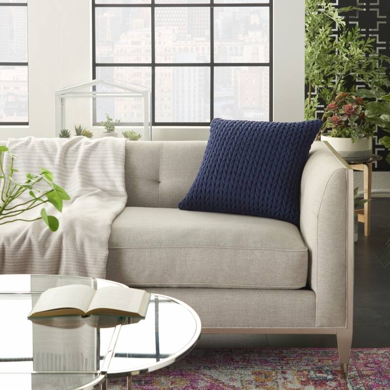 Chunky Braid Lumbar Pillow