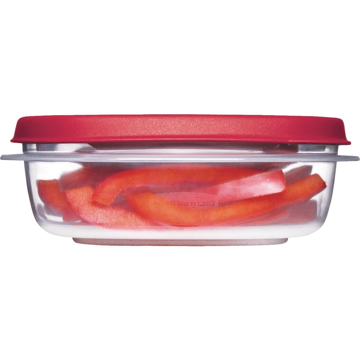Rubbermaid Easy Find Lids 3-Cup Food Storage and Organization Container,  Racer Red