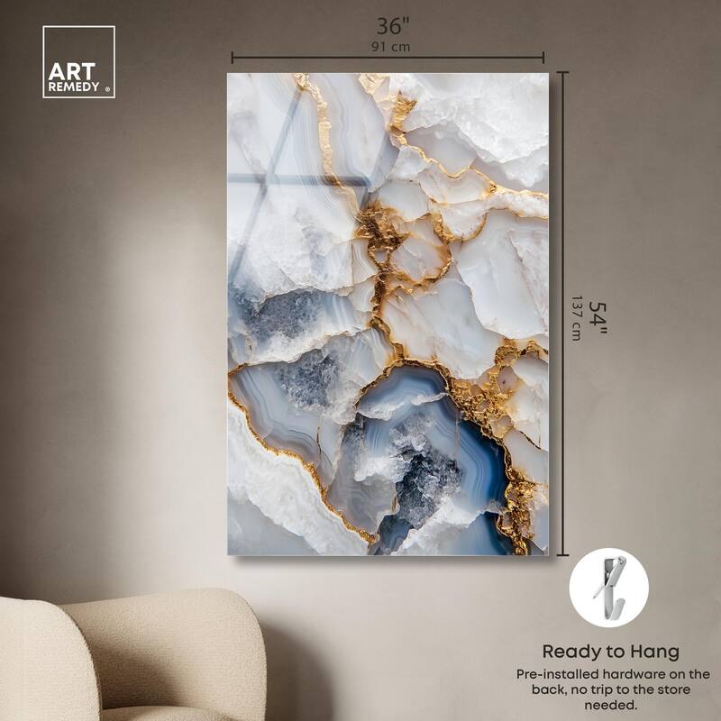 Denim Dreams I Acrylic by Art Remedy, Ready to Hang