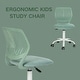 preview thumbnail 14 of 91, HomyLin Armless Swivel Kids Desk Chair with Mesh Padded Seating
