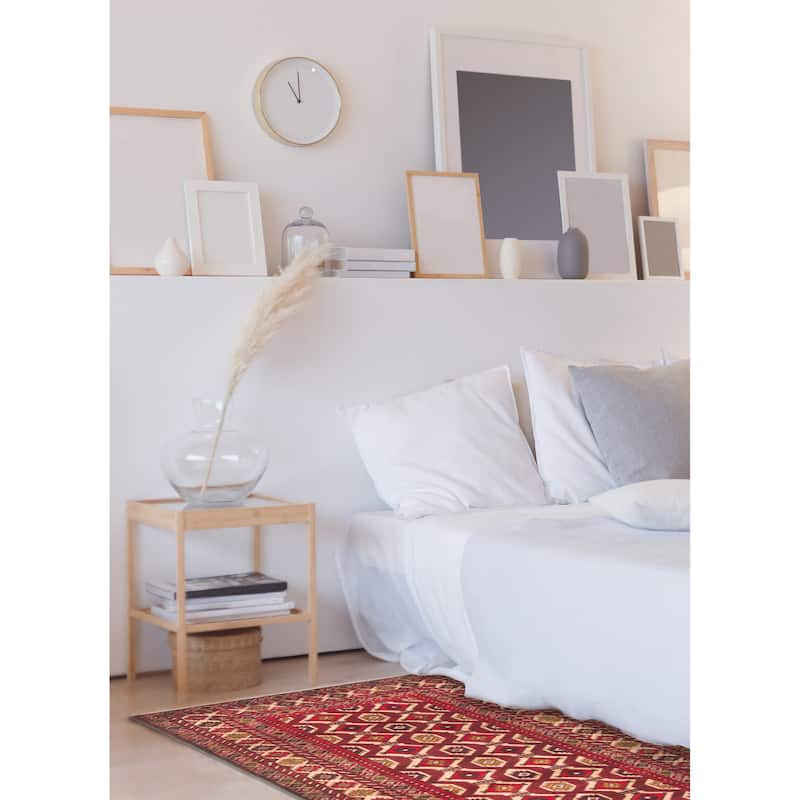 Teimani Tan Rug 2'9" x 4'10" - 2'9 x 4'10