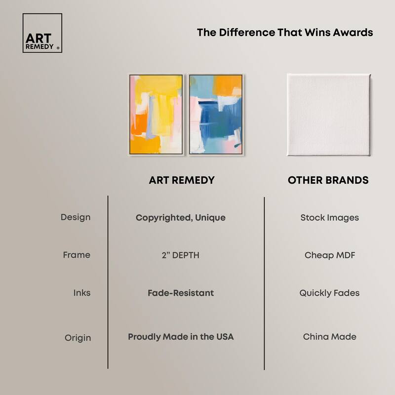 Skyward Radiance I Canvas Set of 2 by Art Remedy