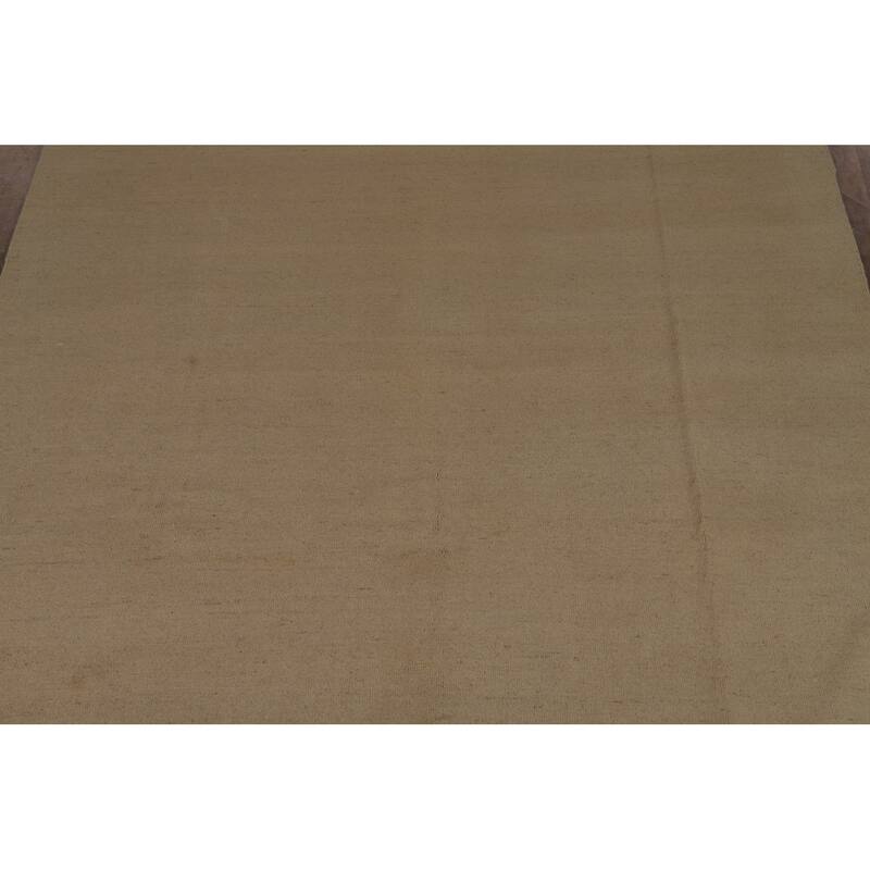 Modern Gabbeh Oriental Area Rug Hand-Knotted Wool Carpet - 6'6" x 9'7"