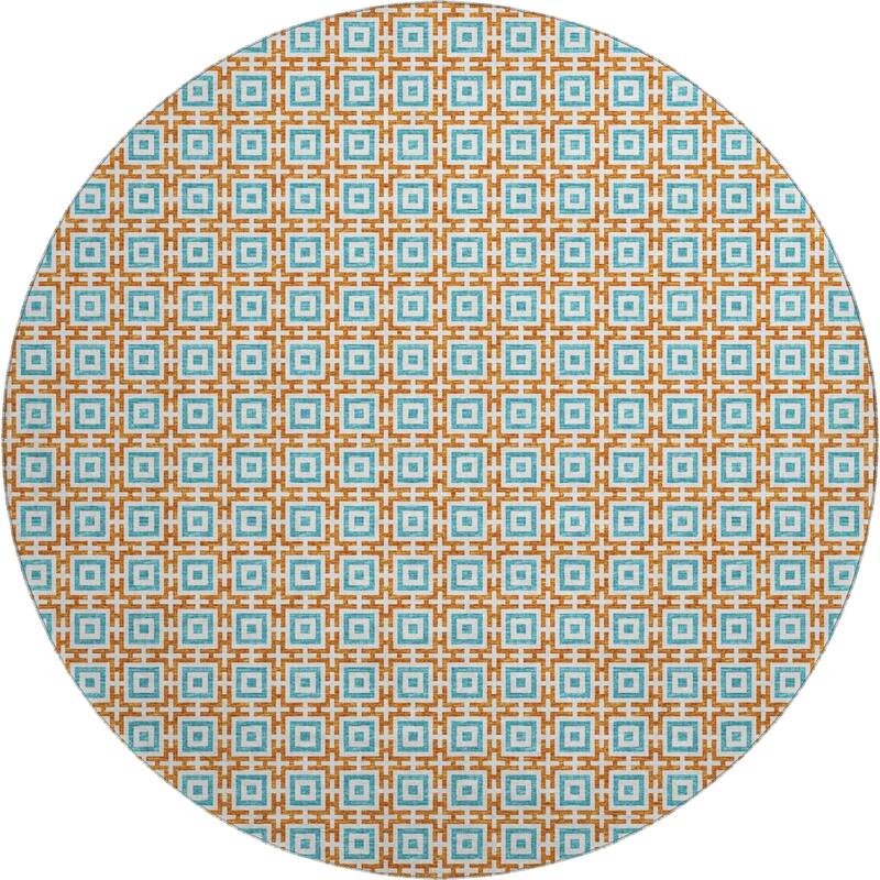 Premium Washable Super Soft Modern Mosaic Mayfield Rug