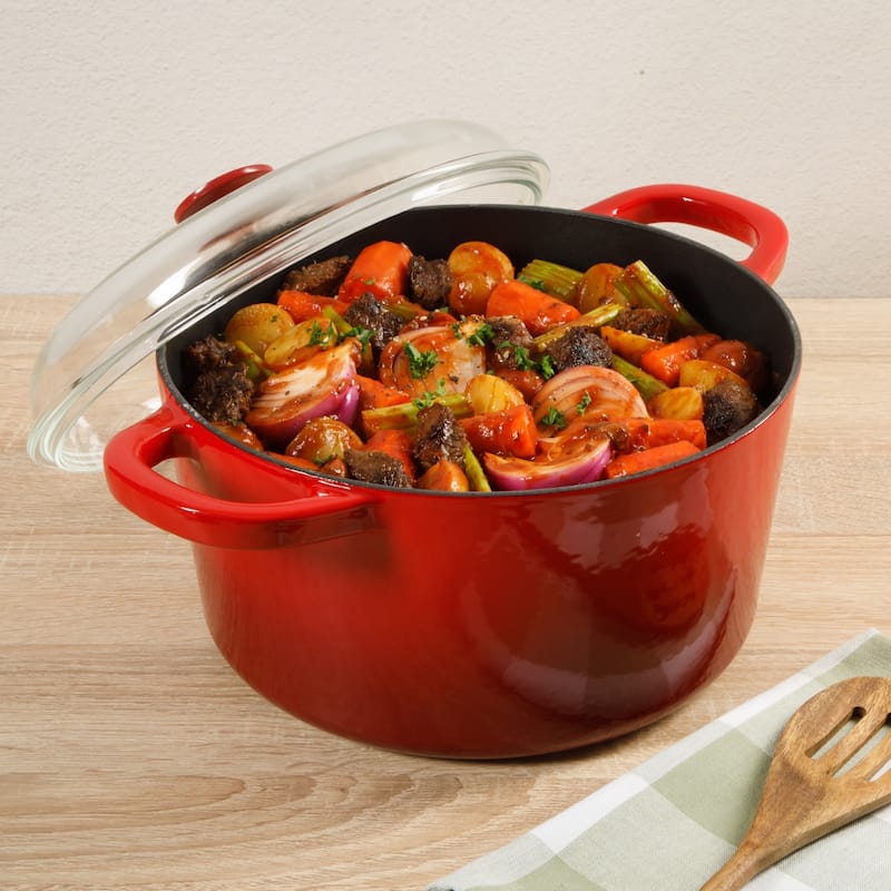 Crock Pot Artisan 7-Quart Round Dutch Oven