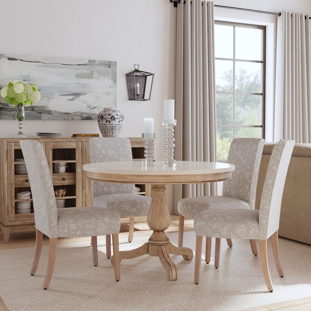 HomePop Scalloped Detail Dining Chair - Set of 2