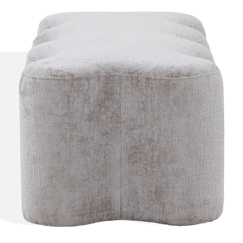 SAFAVIEH Couture Jacqualessa Chenille Bench - 48"W x 21"D x 18"H