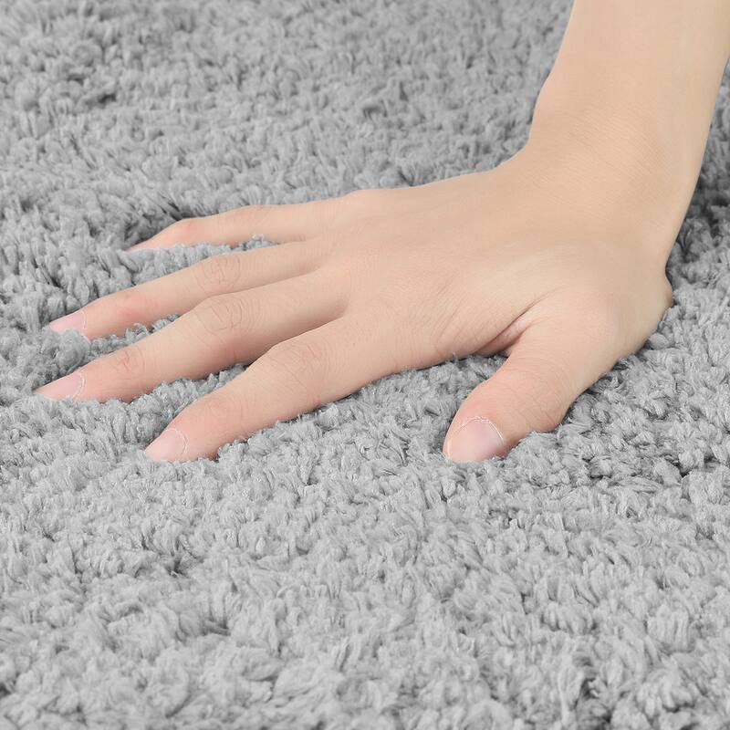 Bathroom Rug, Non Slip Extra Thick Microfiber Soft Plush Bath Mats Bathroom Mat