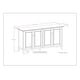 preview thumbnail 12 of 37, WYNDENHALL Halifax SOLID WOOD 66" Wide Transitional Wide 4Door Storage Cabinet - 18"d x 66" w x 34"h