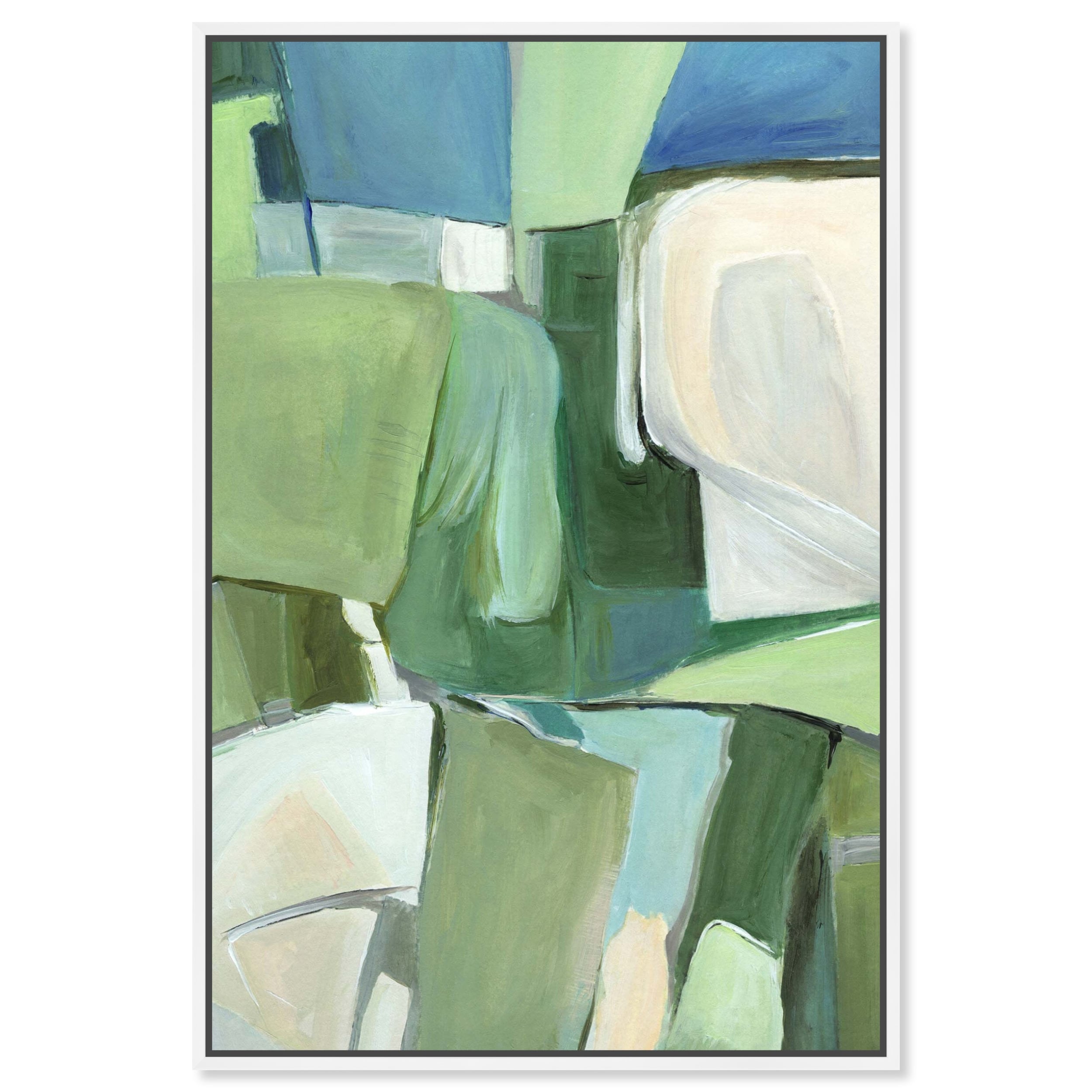 Quiet Hills II Ira Colmeva Abstract Oversized Canvas Print by Art Remedy