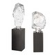 preview thumbnail 1 of 2, Uttermost Crystal Peak Sculptures Set/2