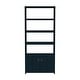 preview thumbnail 3 of 11, Lark 4-Tier Etagere Bookcase Cabinet
