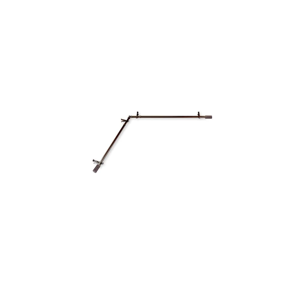 Luxury Curtain Rods Hardware Set - Steel Rods, Resin Finials, Corner Connectors - Home Decor - M