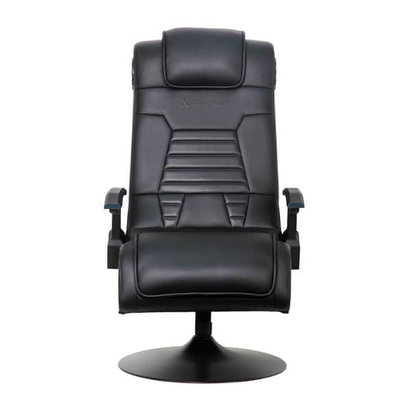 x rocker wireless pro series video rocker with vibration Amazon.com: X Rocker Pro Lounging Video Gaming Pedestal Chair with  Armrests, Built-in Audio & Vibration via Wireless Bluetooth, Foldable,  Vegan Leather, 300 lbs Max, Black : Home & Kitchen main image 0