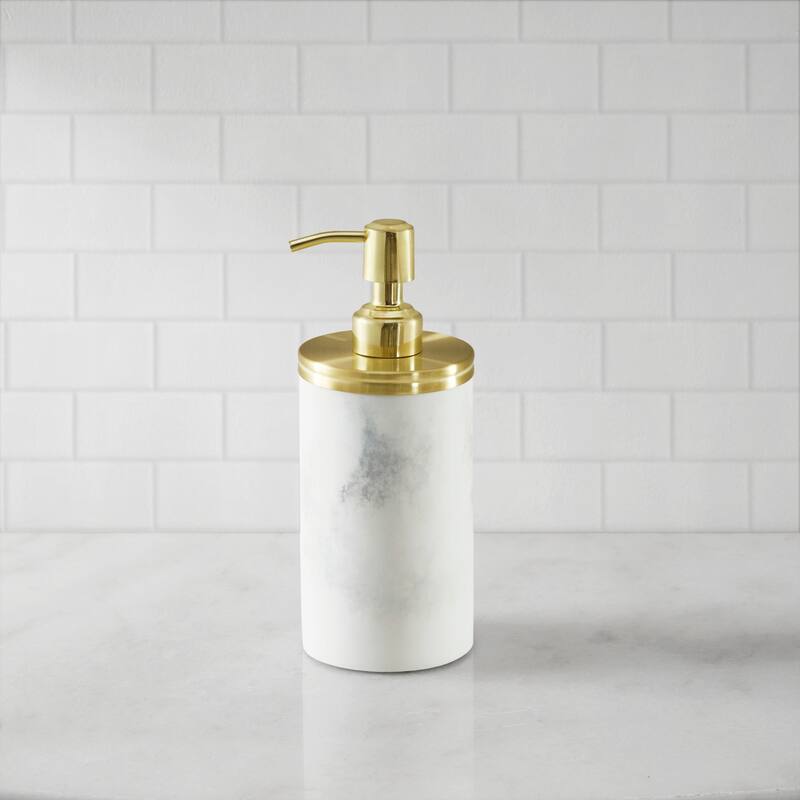 Croscill Corsica Marbled Resin Bath Accessory Collection